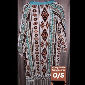 Crazy Train Fringe Kimono